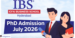 IBS Hyderabad PhD Admission July 2026